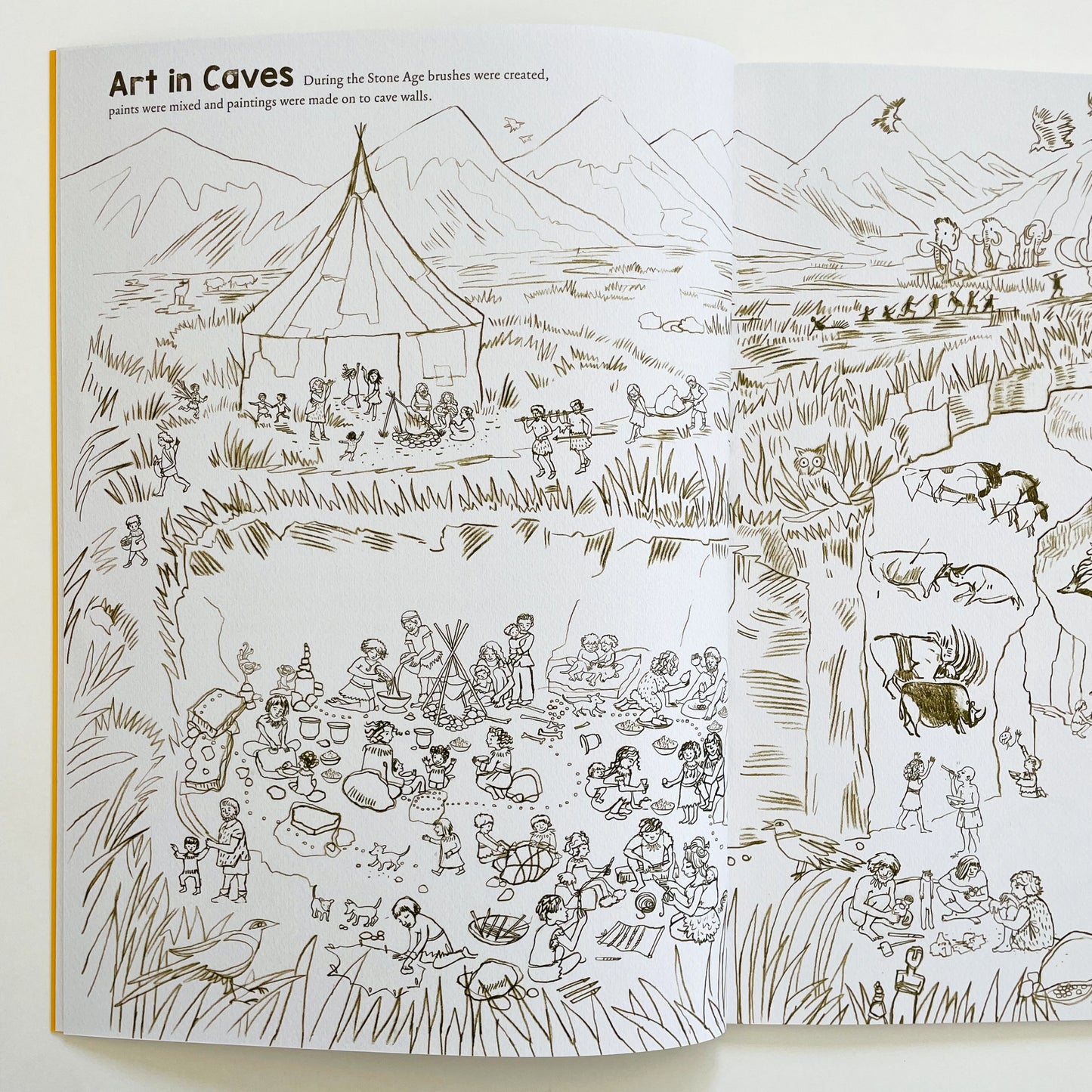 The Great Big Art History Colouring Book