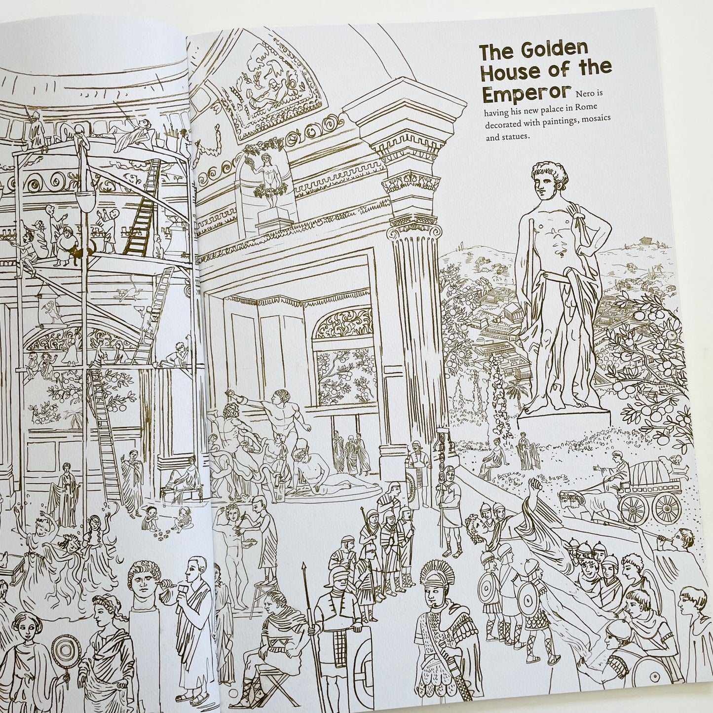 The Great Big Art History Colouring Book