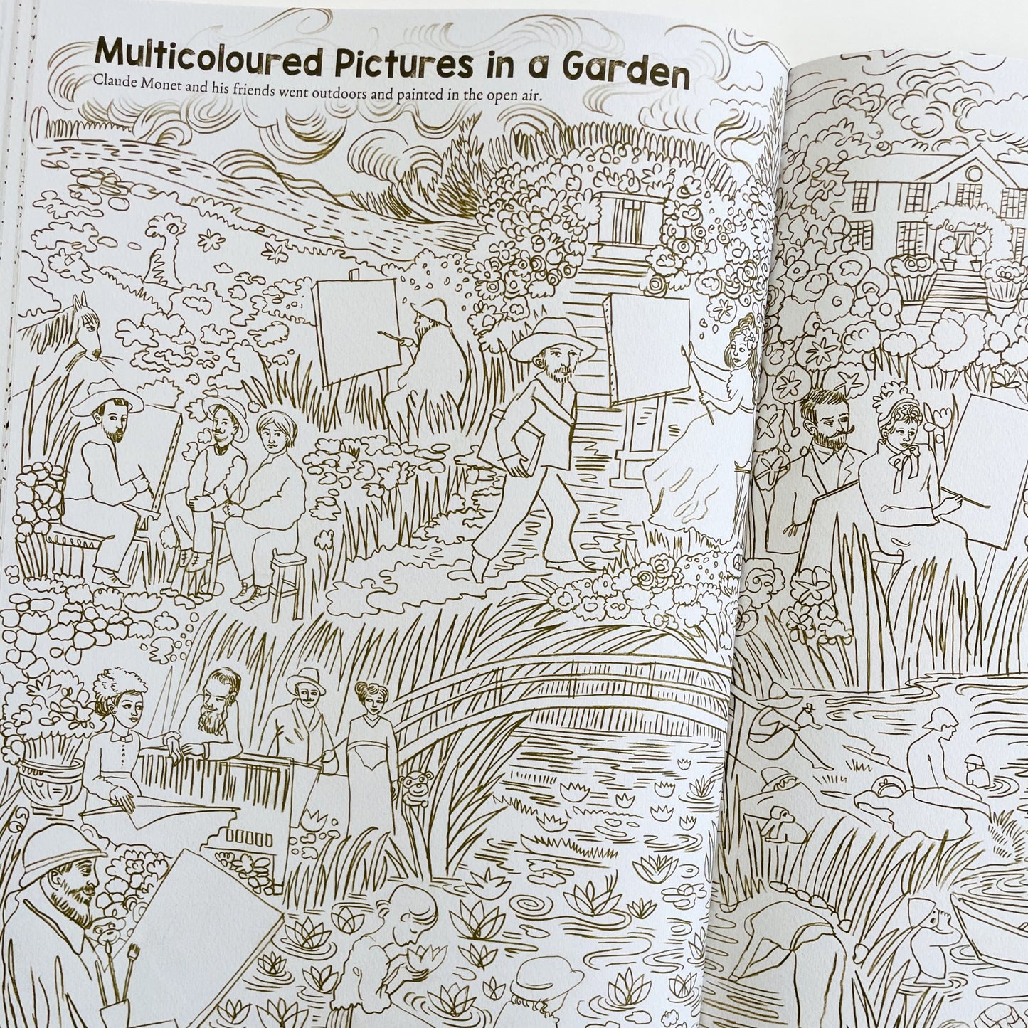 The Great Big Art History Colouring Book