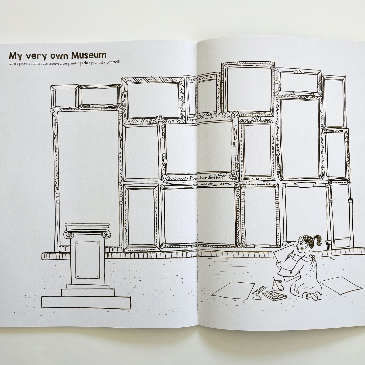 The Great Big Art History Colouring Book