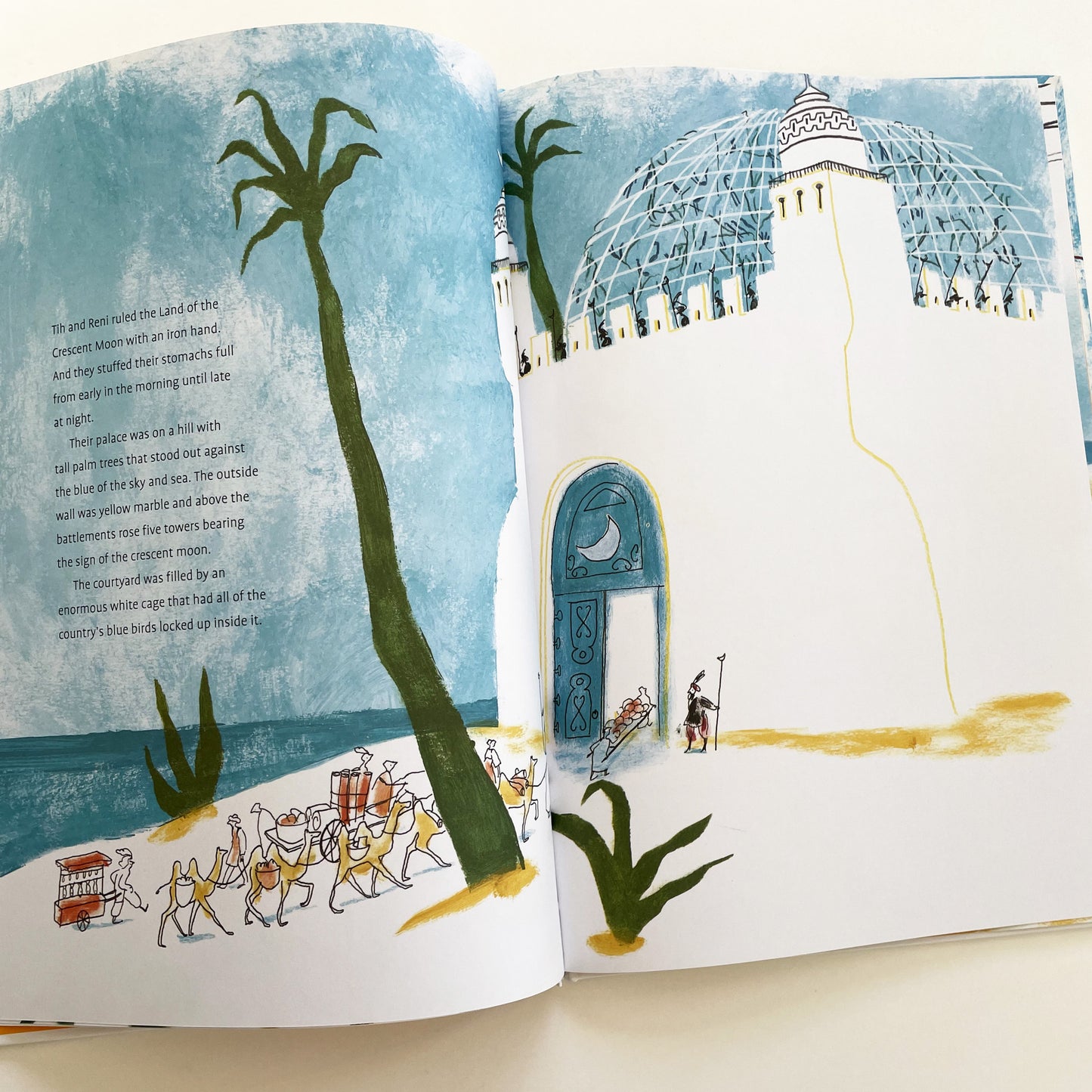 Azizi and the Little Blue Bird