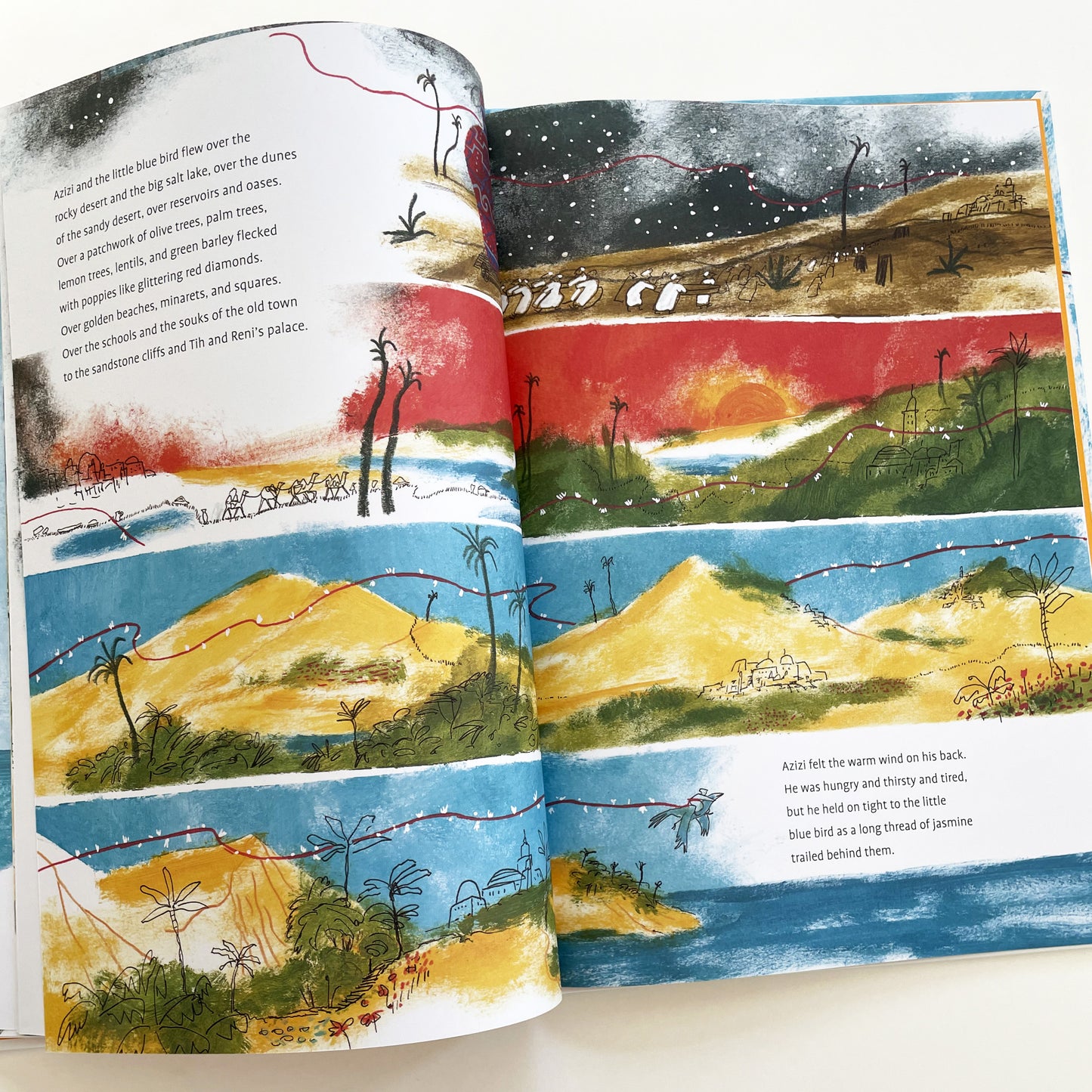 Azizi and the Little Blue Bird