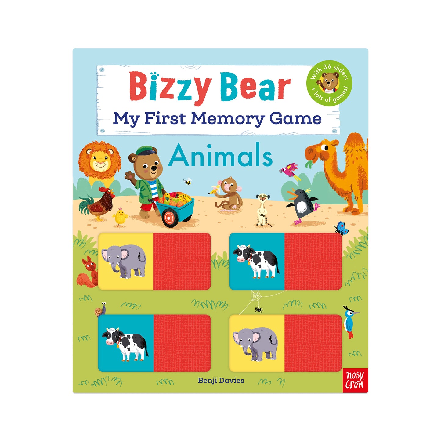 Bizzy Bear: My First Memory Game Book: Animals