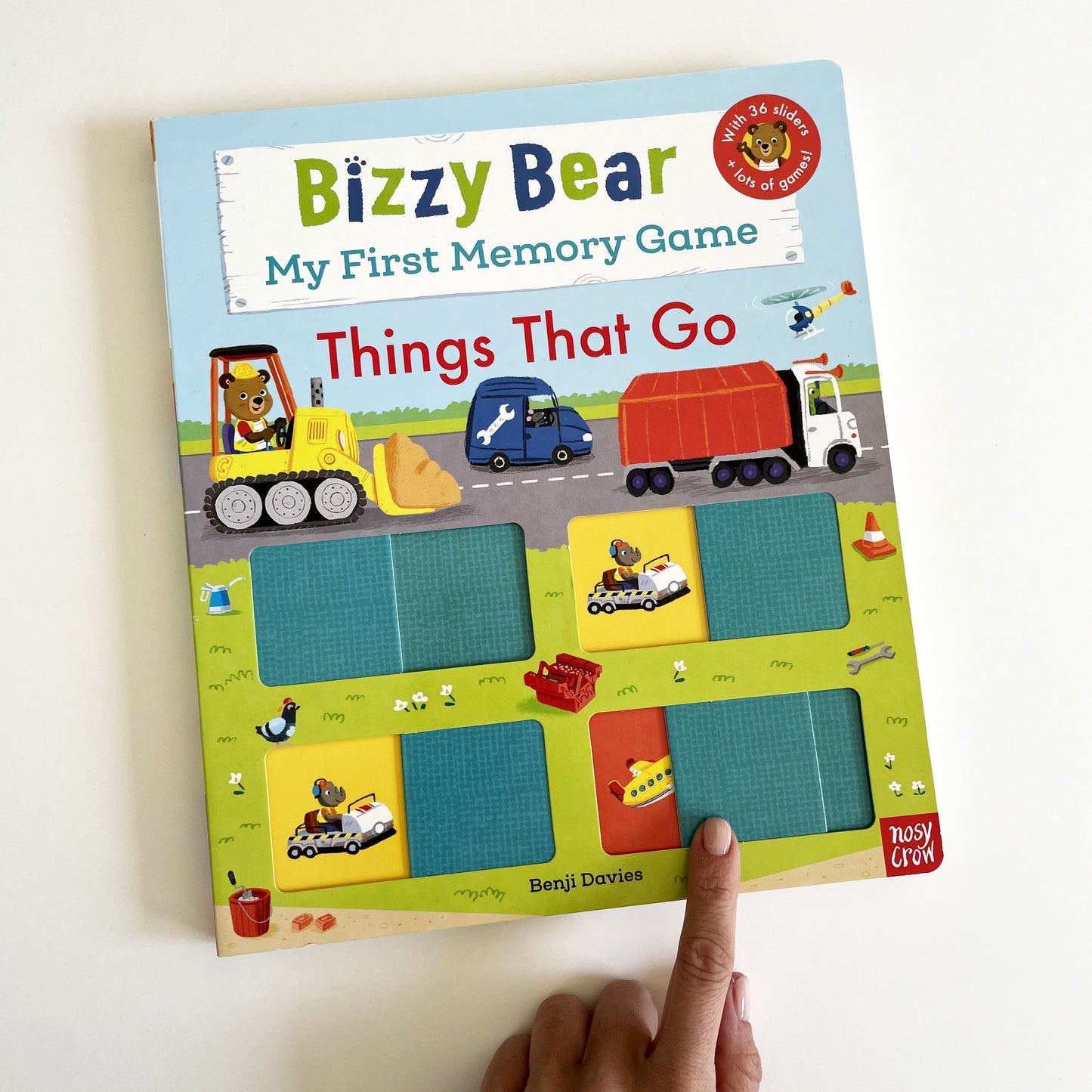 My First Memory Game Book: Things That Go